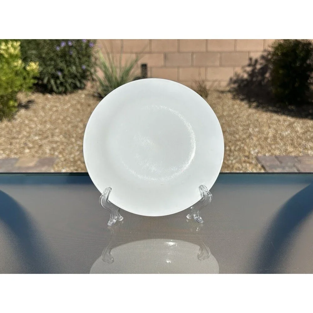 Set of 6 CORELLE by Corning SPRING BLOSSOM GREEN CRAZY DAISY 6 3/4” Bread Plates